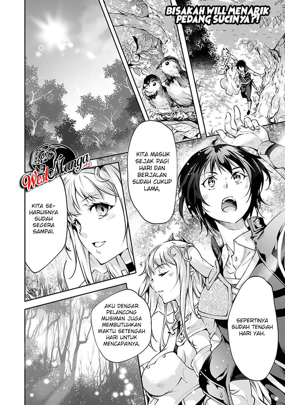 Kamigami ni Sodaterare Shimo no, Saikyou to Naru Chapter 16 Bahasa Indonesia